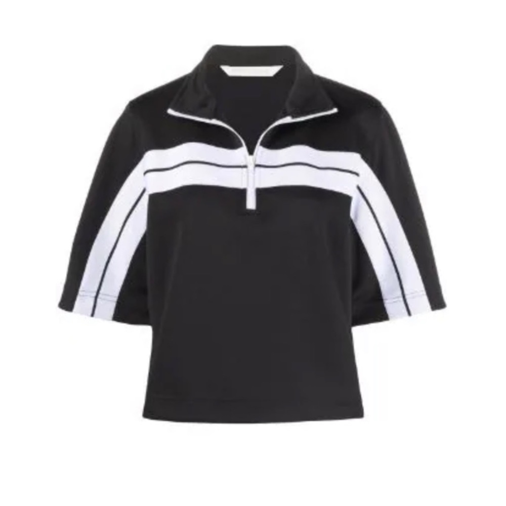 Palm Angels Logo print track miniskirt and polo shirt - Picture 2 of 2